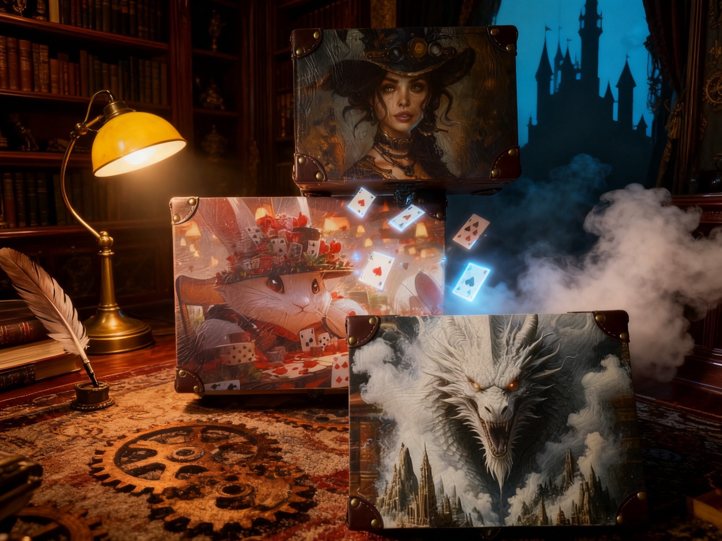 wooden box(choose design in the studio or contact us)